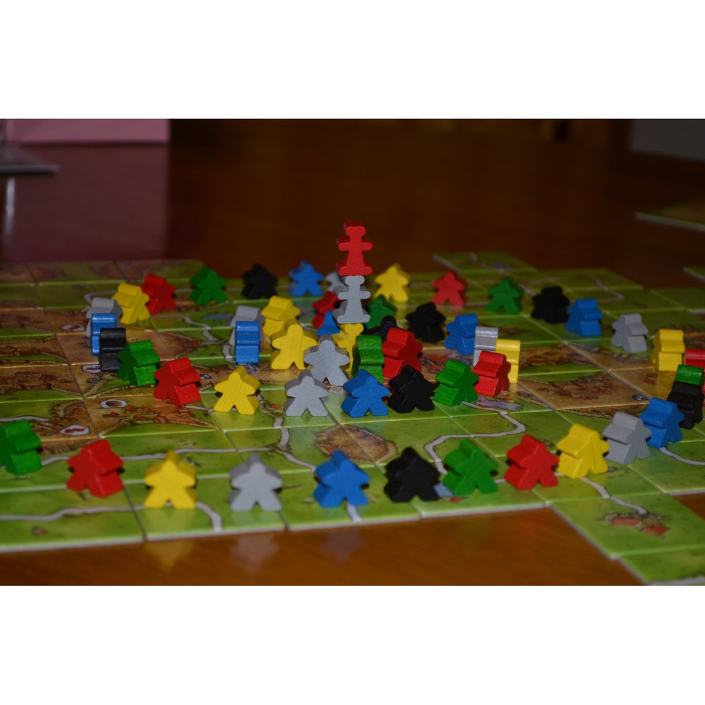 TRÒ CHƠI BOARDGAME CARCASSONNE- TRÒ CHƠI BOARD GAME VÙNG ĐẤT CỦA HIỆP SỸ