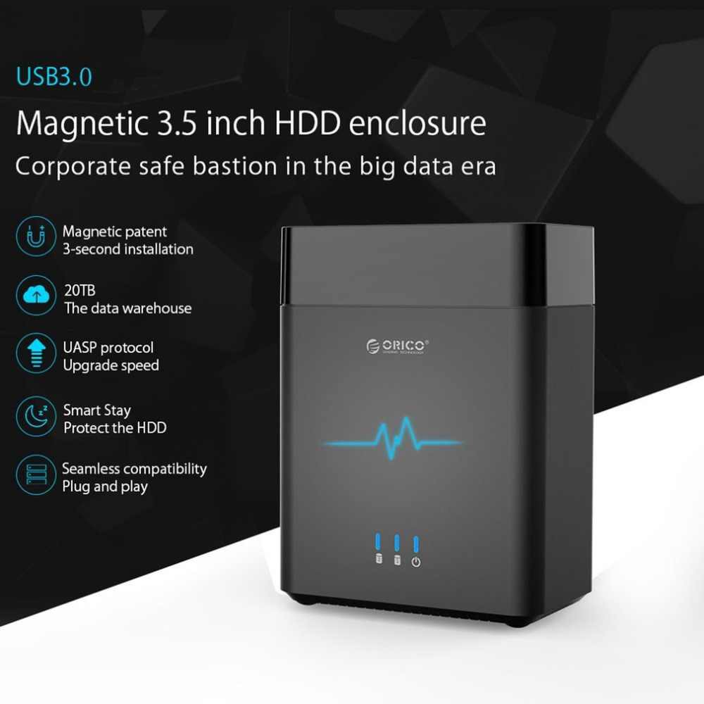 Hộp đựng 2 ổ cứng 3.5 ORICO DS200U3 | BigBuy360 - bigbuy360.vn