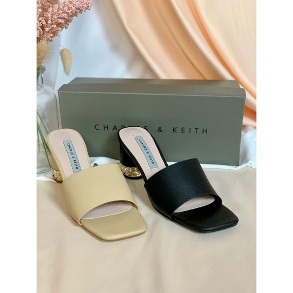 Giày SANDAL nữ CKS462 CHARLES AND K3ITH SENDAL HEELS SANDAL IMPORT