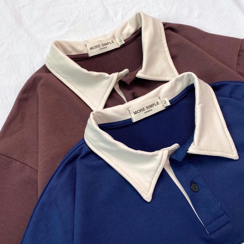 Áo Polo JOG Oversize Vải Tici Da Cá Form Rộng Unisex - Yowol SG