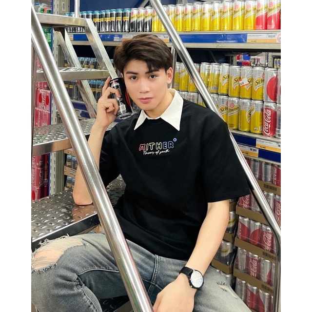 AITHERSTUDIO- Áo Thun Basic tee Premium Form rộng