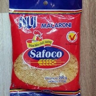 Nui sao Macaroni Safoco 200g