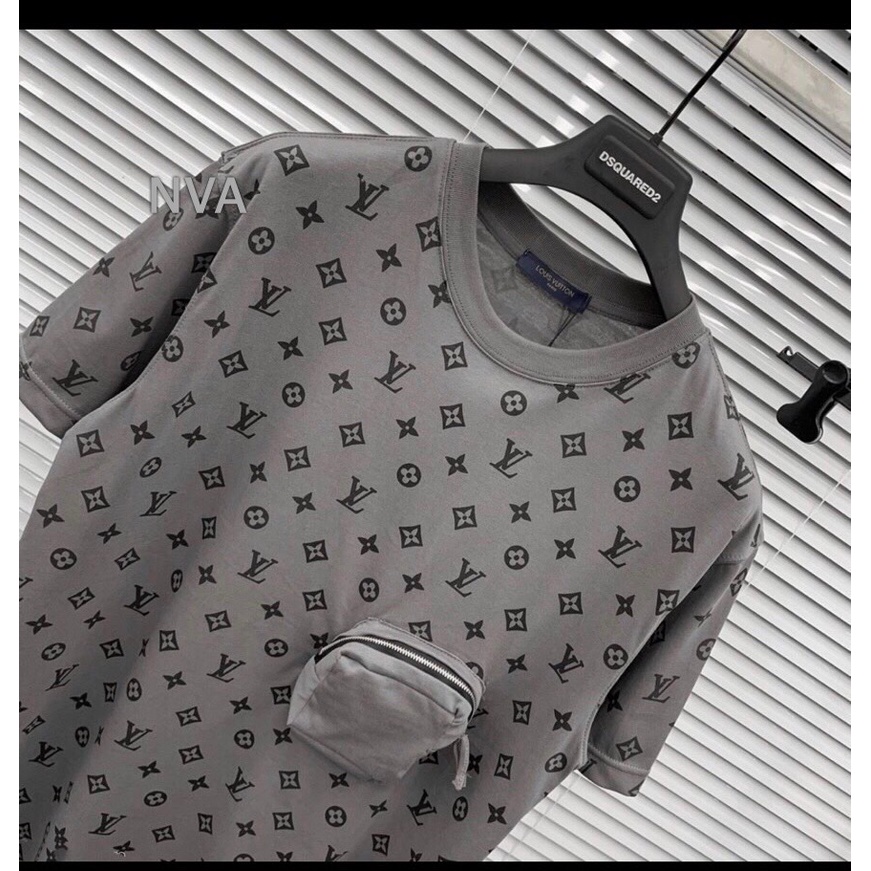 Áo Thun Tay Lỡ LV Túi Hộp ❤ Áo Phông Cotton Dày Dặn Nam Nữ NVA41