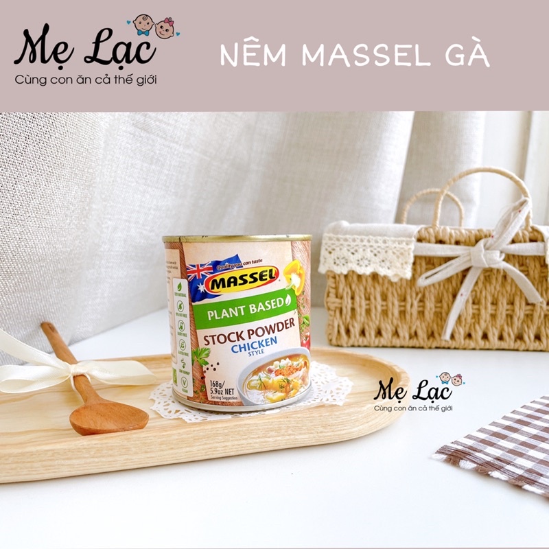 Nêm Massel gà, bò, rau củ cho bé ăn dặm vô cùng thơm ngon