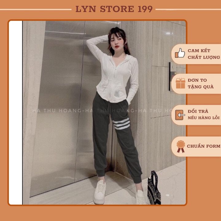Set Đồ Bộ Thun Tăm Nữ Phối Sọc Phong Cách Thể Thao Nhiều Màu Đủ Size Mã S11
