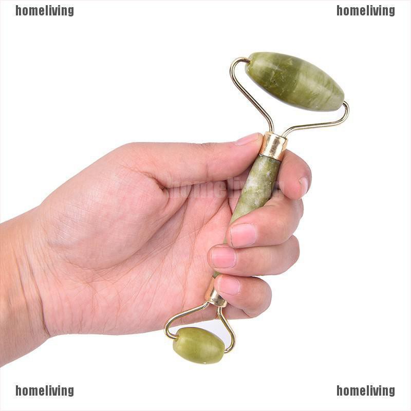 Cây Lăn Massage Mặt Bằng Ngọc Bích Tự Nhiên