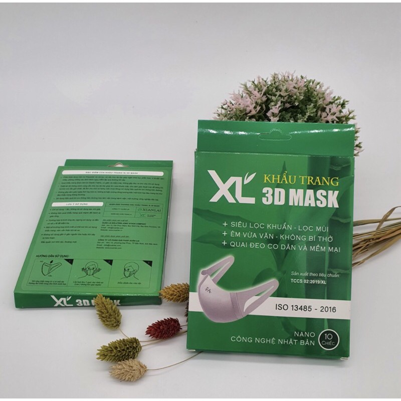 (Mẫu Mới) Hộp 50 Chiếc Khẩu Trang 3D MASK Thời Trang Kháng Khuẩn Công Nghệ Dập Nhật Bản | BigBuy360 - bigbuy360.vn