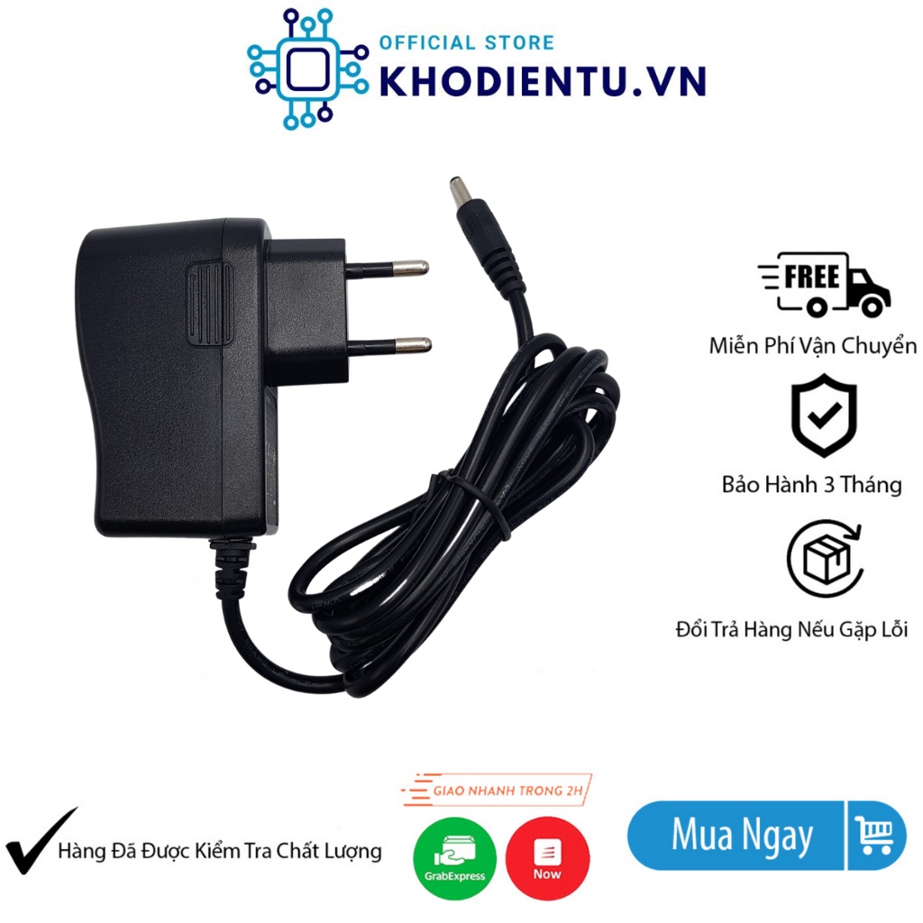 Nguồn Adapter 5V2A DC3.5x1.7MM Hãng Chính Hãng CenWell Nguồn camera 5V2A KhoDienTu