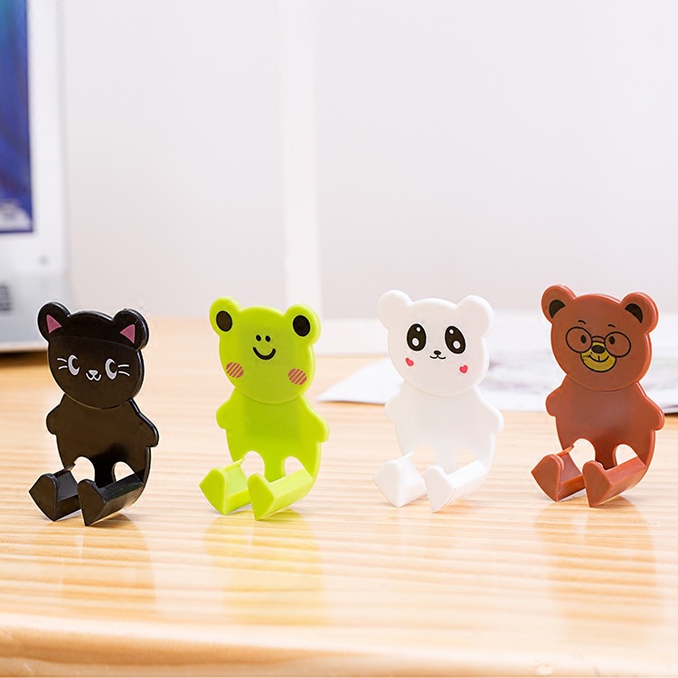 Móc dán treo tường treo phích cắm hình hoạt hình động vật xinh xắn