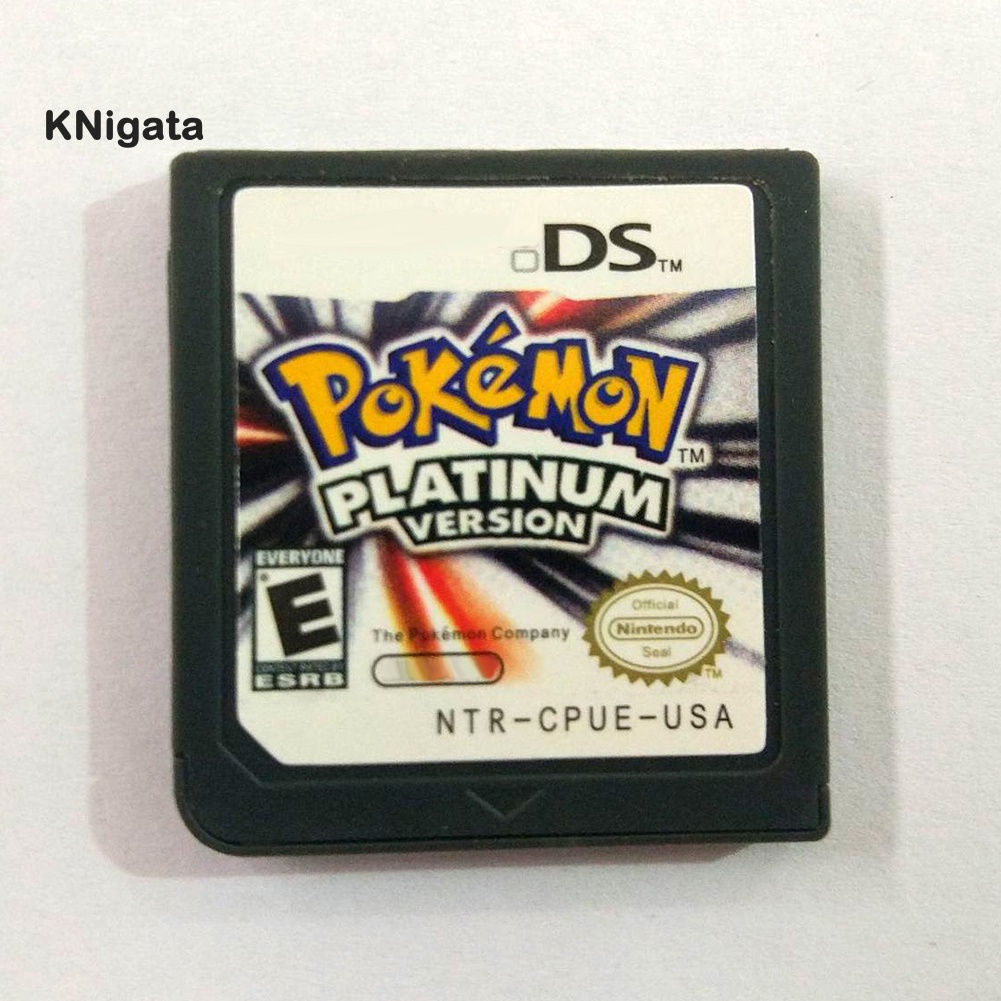 Thẻ Chơi Game Pokemon Platinum / Ngọc Trai / Kim Cương Cho Ns 3ds Ndsi Nds