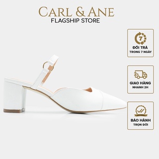 Carl & Ane - Giày cao gót Carl & Ane 2022 vuông mũi nhọn thời trang công