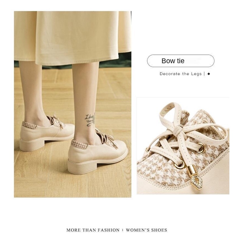 Giày Da Đế Mềm Thoải Mái Phong Cách Retro Thời Trang Cho Nữ