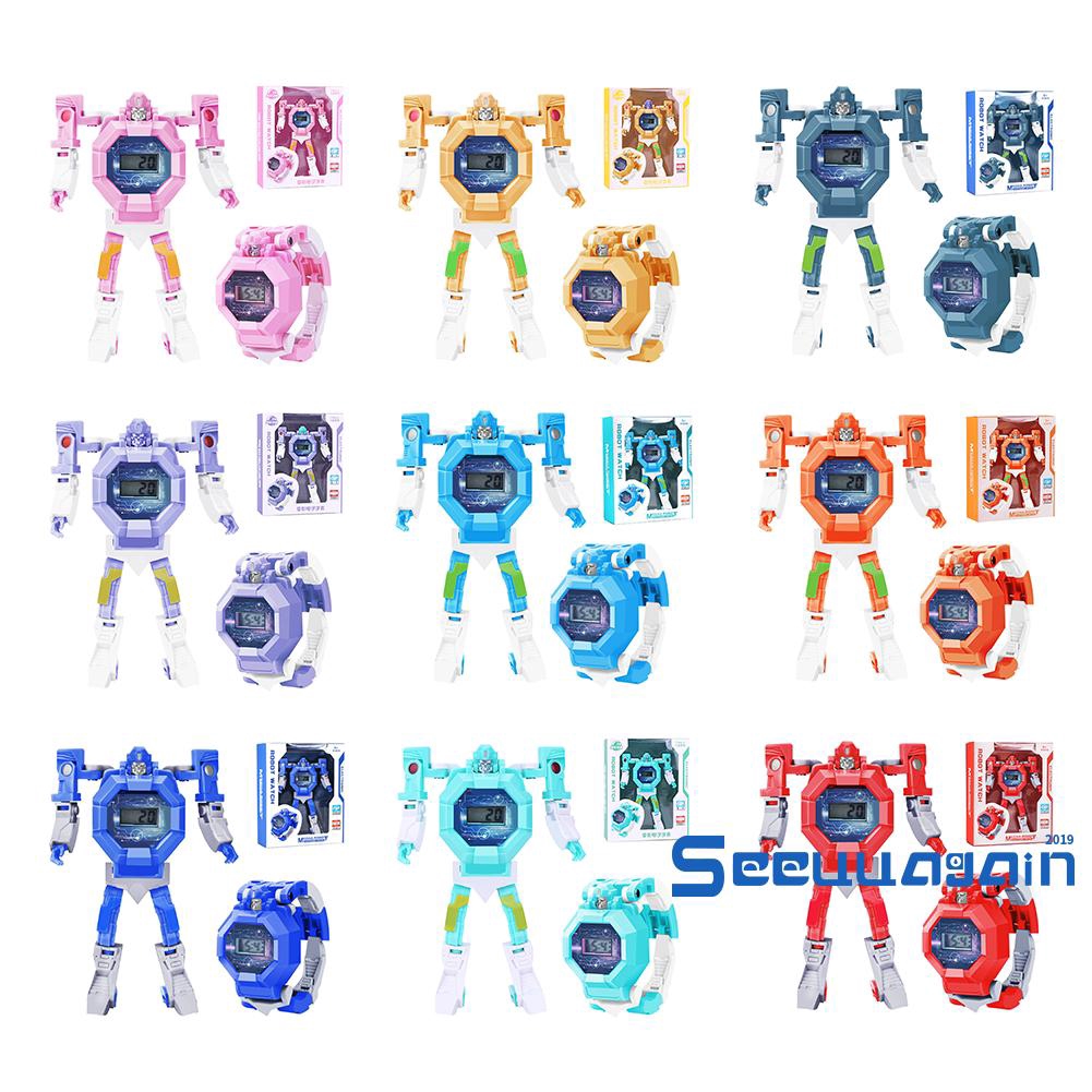 Đồ Chơi Robot Biến Hình Xoay 360 Độ Cho Bé | BigBuy360 - bigbuy360.vn