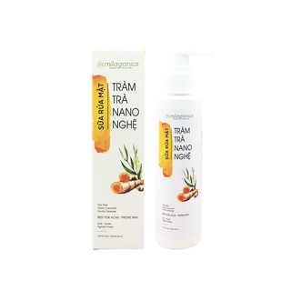 Bộ Sữa Rửa Mặt và Serum Tràm Trà Milaganics (165ml/bộ)