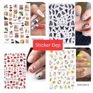 Sticker dán móng, Sticker Nail,  hình dán móng, sticker dán móng , sticker Hot