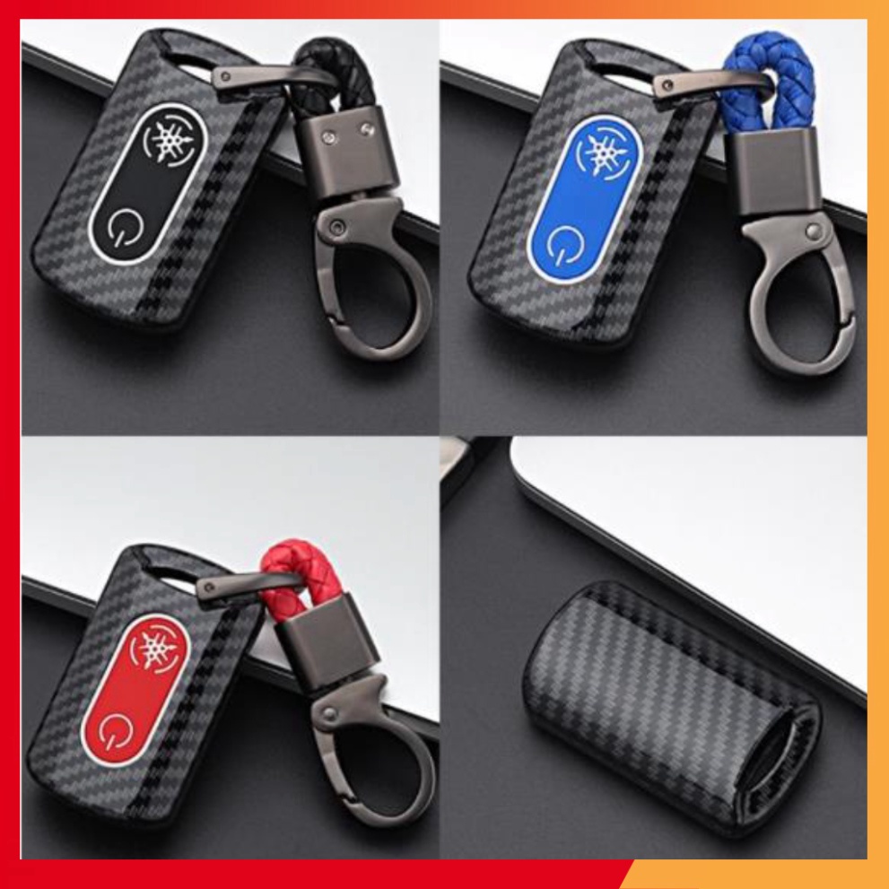 Bọc Chìa Khóa Smartkey Yamaha như NVX, Exciter, Janus Ốp Carbon (Ảnh sp thật)