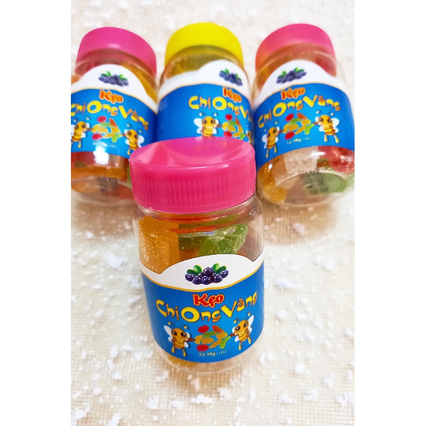 Kẹo dẻo Chị Ong Vàng. Bổ sung vitamin cho bé, ngon , dễ ăn, vị trái cây