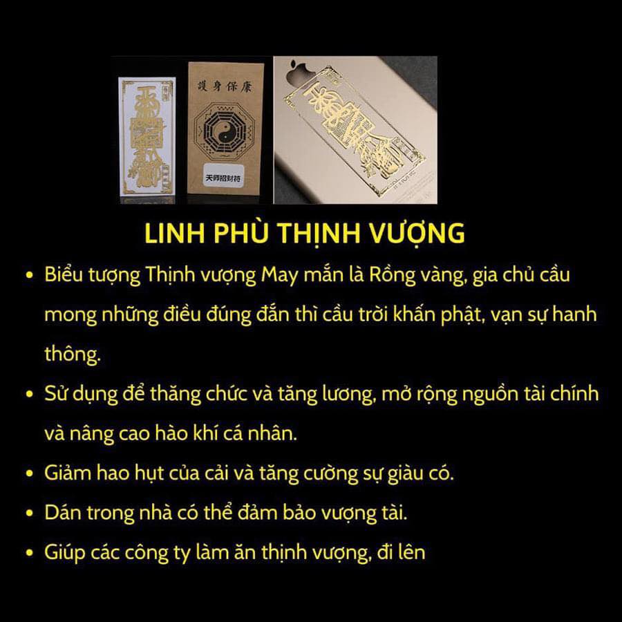 Linh phù Vượng Tài Giàu có
