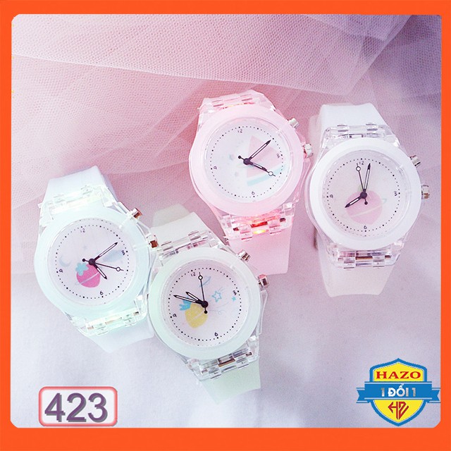 ĐỒNG HỒ NỮ HAZO 423 PHÁT SÁNG TRÁI CÂY DỄ THƯƠNG CỰC ĐẸP | BigBuy360 - bigbuy360.vn