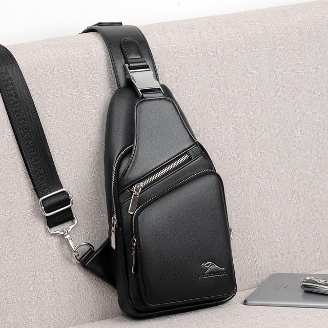 [FREESHIP]Túi Đeo Chéo Nam Da PU Cao Cấp Chống Nước- Phong Cách Thể Thao Hàn Quốc Đậm Chất Men | BigBuy360 - bigbuy360.vn