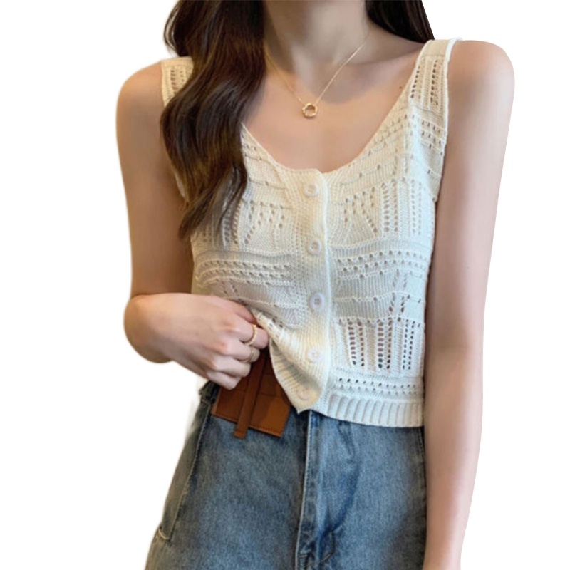 Áo Croptop Sát Nách Màu Trơn Thời Trang Mùa Hè Quyến Rũ Cho Nữ Màu Sắc