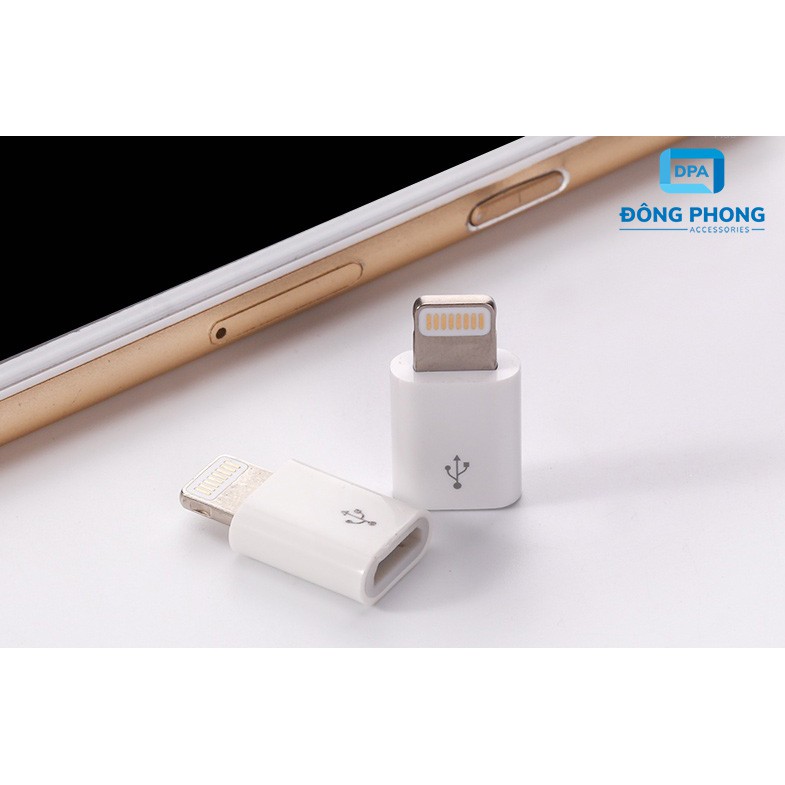 Đầu Chuyển Cáp Sạc Micro Usb Sang iPhone