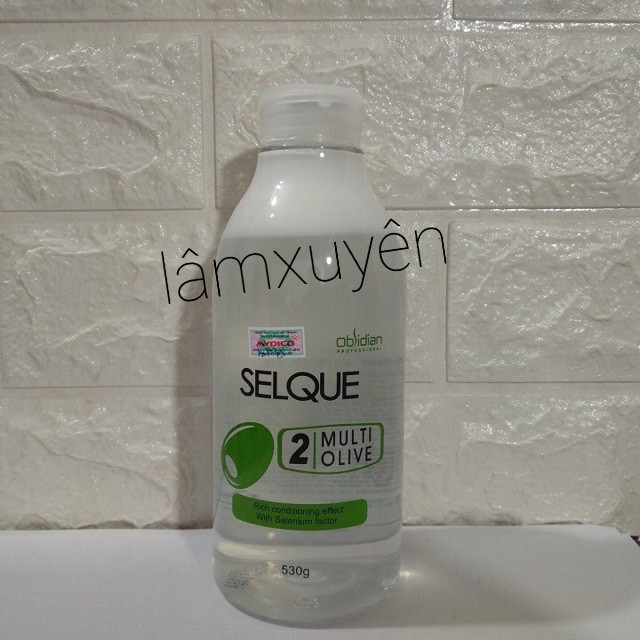 Uốn lạnh Olive Selque Obsidian cao cấp 410ml/530ml  tinh chất nha đam sữa oliu   siêu dưỡng mau xoăn giá rẻ.