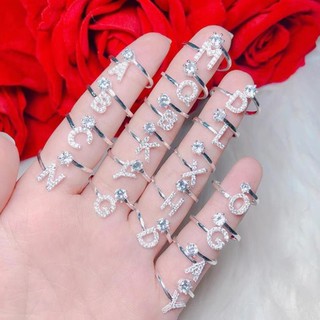 Nhẫn chữ bạc ta - nhẫn hở free size