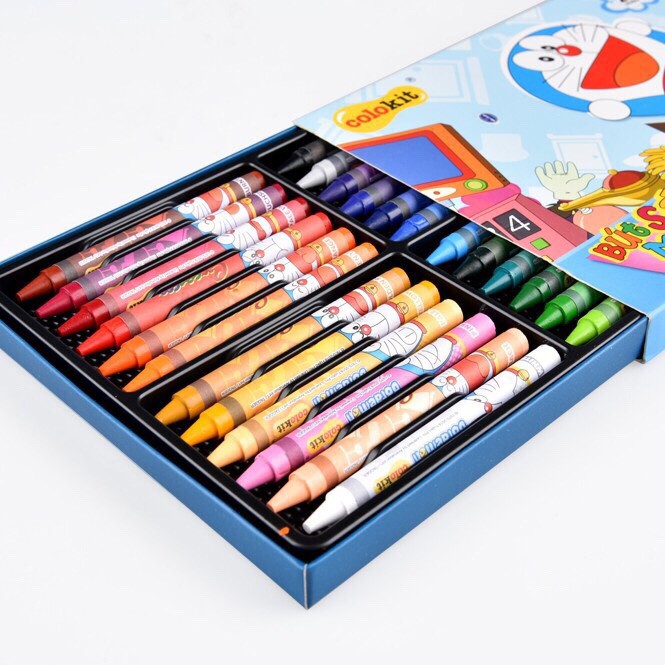 Sáp màu Doremon 10/16/24 màu Colokit | CR-C04/DO - CR- 05/DO - CR-C06/DO