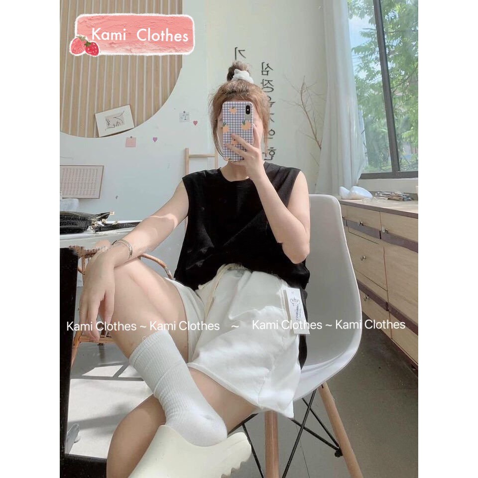 Set áo sát nách tanktop, Set áo ba lỗ và quần - KAMI Clothes | BigBuy360 - bigbuy360.vn
