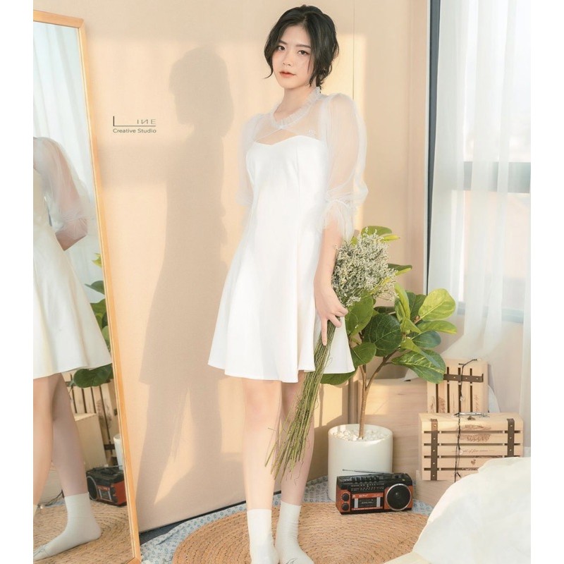 VÁY ĐI DỰ TIỆC PROM - DARK KNIGHT DRESS - VÁY HỞ CỔ | BigBuy360 - bigbuy360.vn