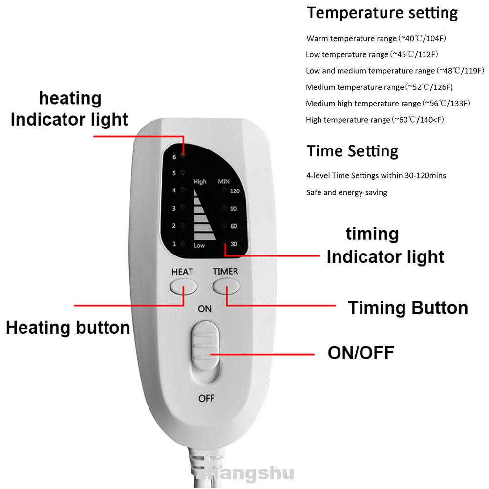 Home Adjustable Temperature Control Intelligent Healthy Shoulder Physiotherapy Body Care Heating Pad