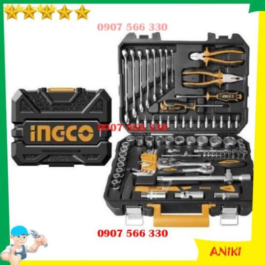 Bộ dụng cụ công cụ đồ nghề đa năng 77 chi tiết TOtal Ingco 1234