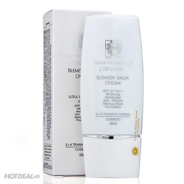 KEM NỀN CHE KHUYẾT ĐIỂM FRESH WHITE SAND TENAMYD CANADA