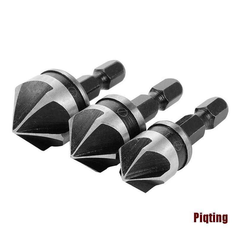 Bộ 3 Mũi Khoan Kim Loại Lục Giác