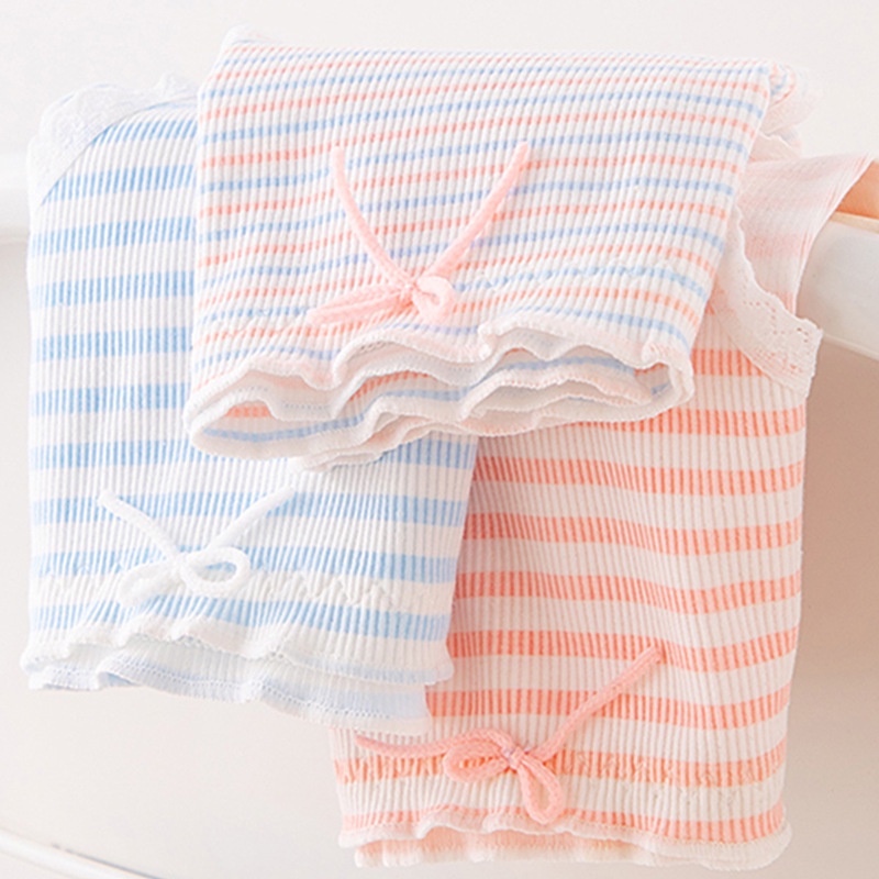 Quần Lót Nữ Đính Nơ, Quần Lót Cotton Đáy May 2 Lớp Chắc Chắn ZANA BRA L123