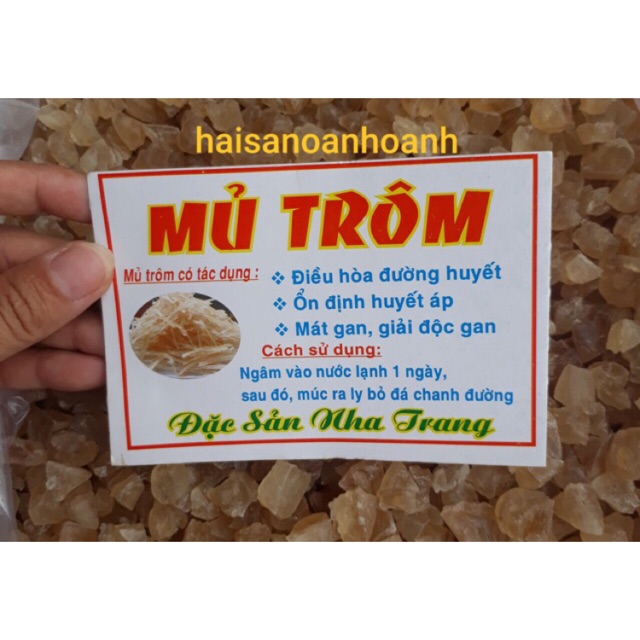 1 KÝ mủ trôm sạch loại 1