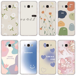 Ốp Điện Thoại TPU Dẻo In Họa Tiết Độc Đáo Thời Trang Cho Samsung Galaxy J4 PLUS 2018 j5 prime j5 pro j5 2016