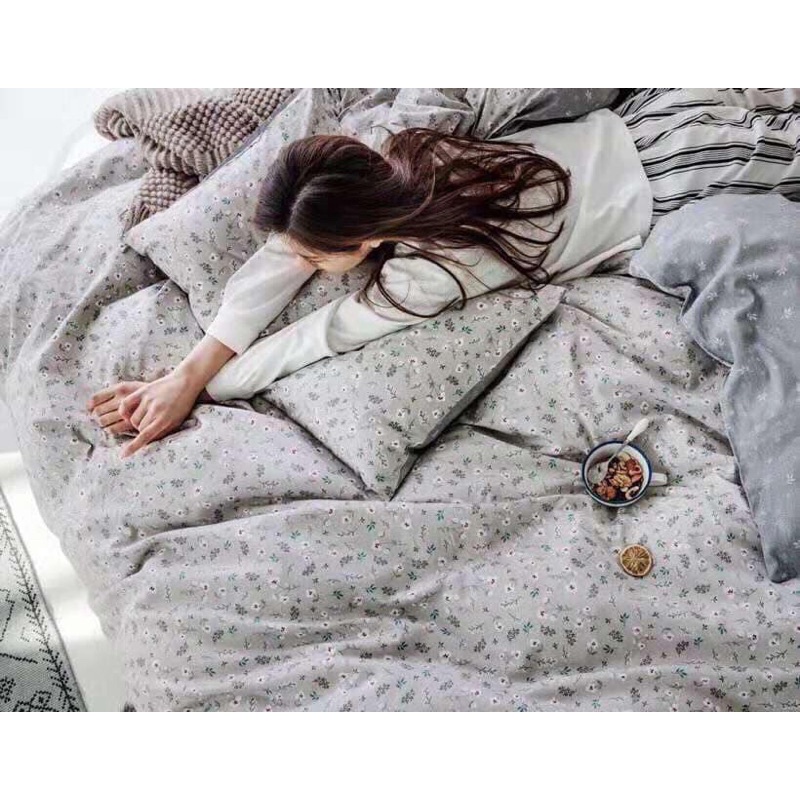 [ Hàng sẵn ] Bộ chăn ga Cotton Organic 100% cao cấp 4 món mẫu mới về ( không kèm ruột )