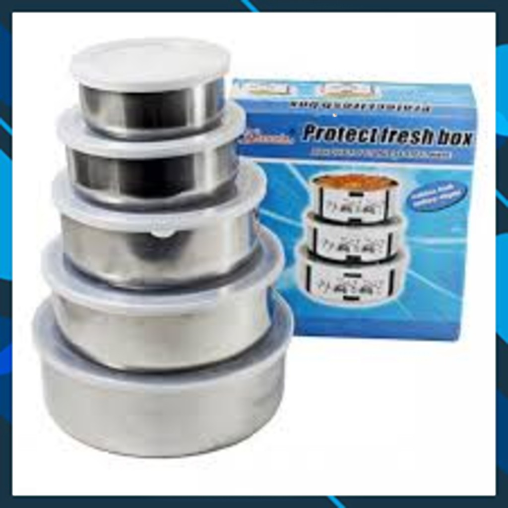 Bộ Thố Inox 5 Cái
