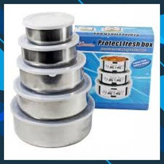 Bộ Thố Inox 5 Cái