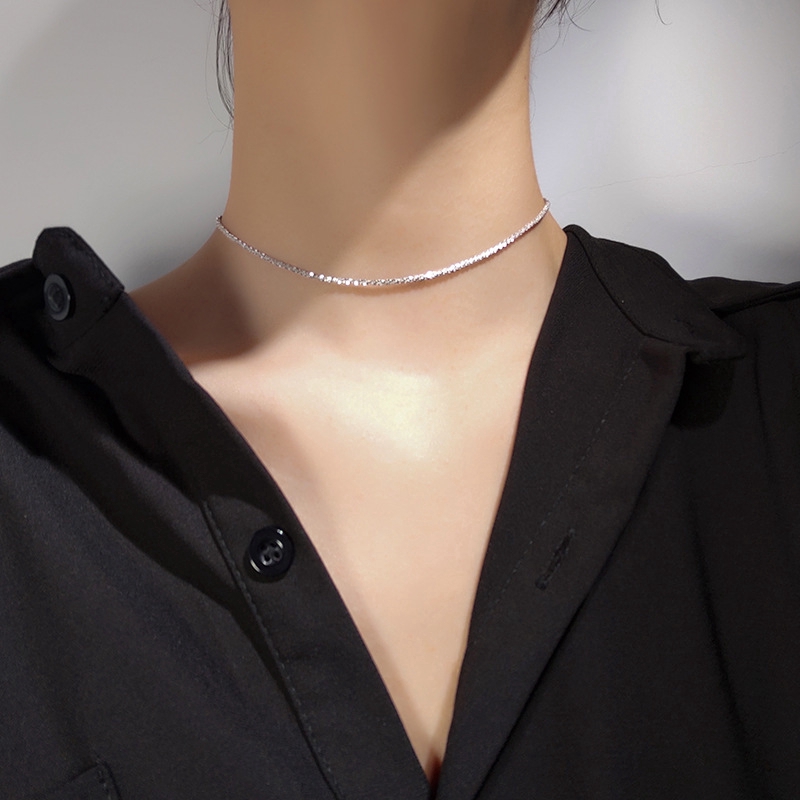 S925 Silver Ladies Necklace Fashion