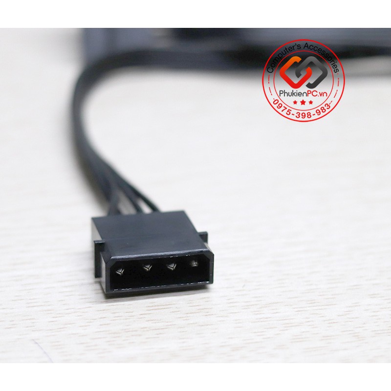 Cáp chia nguồn ATA 4P ra 5 SATA HDD-SSD