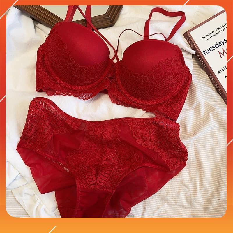 Set bộ đồ lót nữ Pinkdear hàng cao cấp, áo cup ngang, có gọng, có mút đệm, Mã B25060