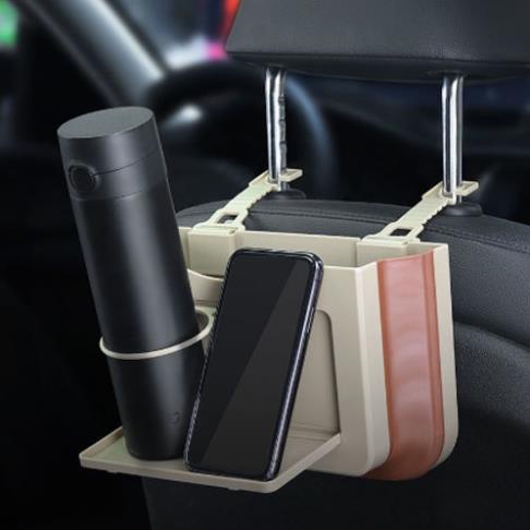 Hộp đựng đồ sau ghế ô tô xe hơi nhựa ABS cao cấp tiện lợi