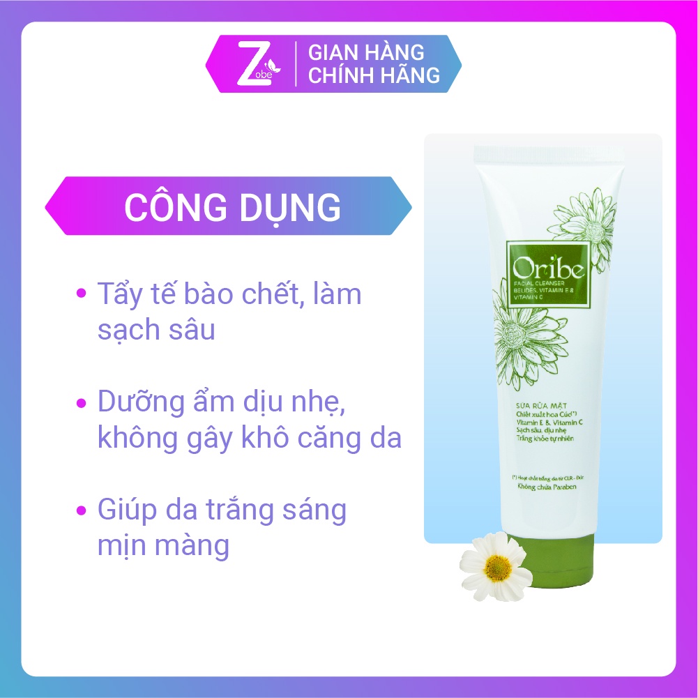 Combo 4 Bước Chăm Sóc Da Toàn Diện, Chống Nắng Hiệu Quả Oribe