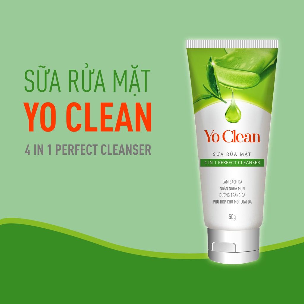 SỮA RỬA MẶT YO CLEAN 50G