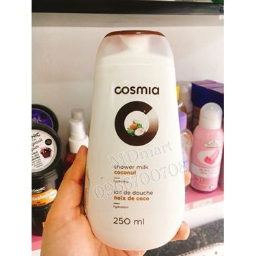 Sữa tắm dưỡng ẩm Cosmia