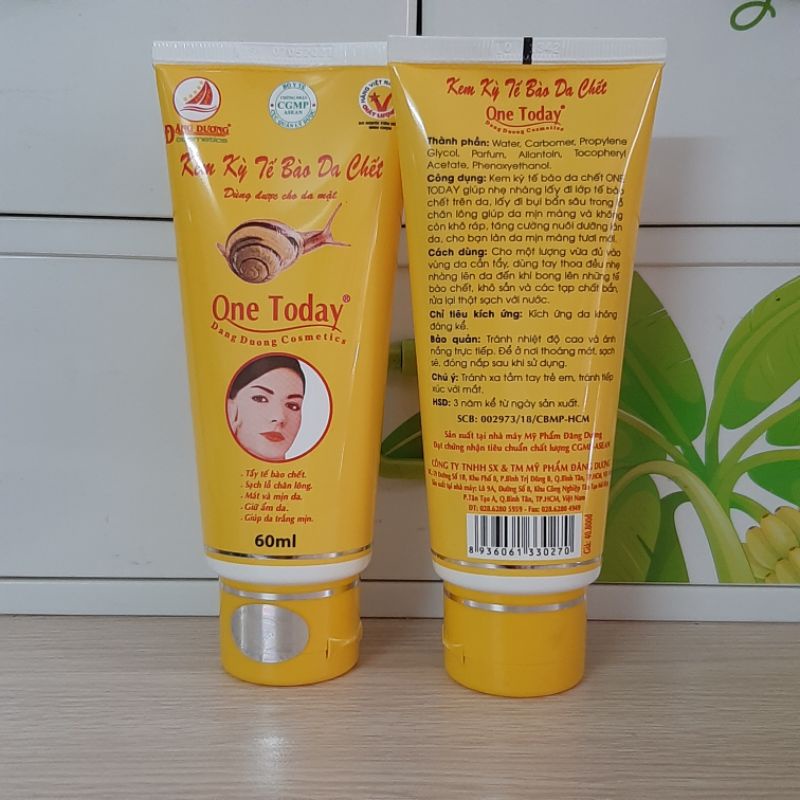Sale 46% KEM TẨY KỲ TẾ BÀO CHẾT TRÊN DA ONE TODAY 80G Tem giá 40.800đ