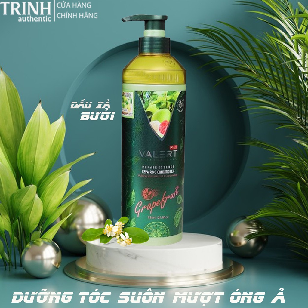 [FREE SHIP- GIẢM 50K] Trọn Bộ Dầu Gội Xả Bưởi VALERT Grapefruit 850ml  NEW 2021 Mới Bên Ngoài Tuyệt Vời Bên Trong